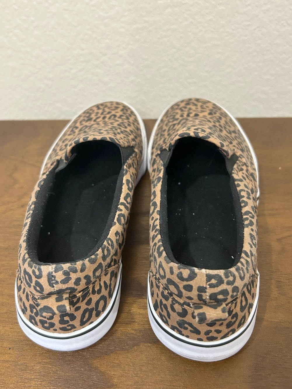 a new day Black Fabric Animal Print Slip on Shoe - Picture 4 of 8